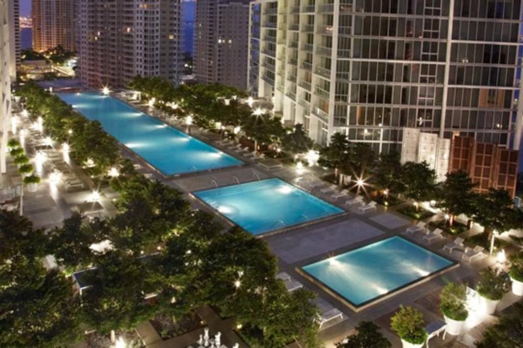 Luxury 5-Star Condo @37Th Floor In Icon Brickell 2B/2B Miami Exteriör bild